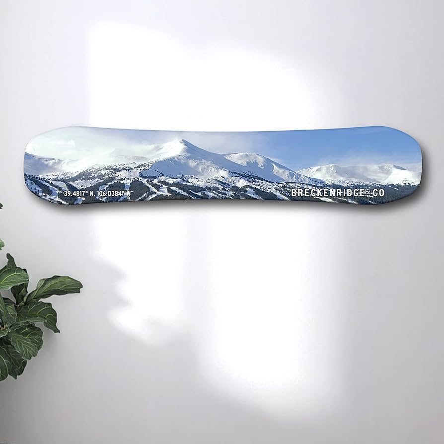 Amazon.com: Headwaters Studio Snowboard Wall Art - Wooden Mountain Amazon.com: Headwaters Studio Snowboard Wall Art - Wooden Mountain